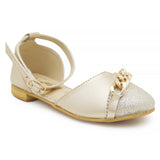 Girls Sandal - Golden, Kids, Girls Sandals, Chase Value, Chase Value