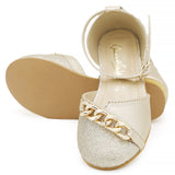 Girls Sandal - Golden, Kids, Girls Sandals, Chase Value, Chase Value