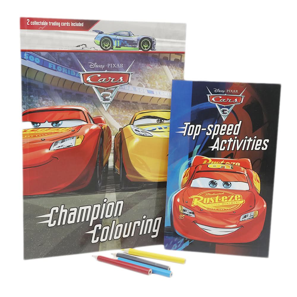 Disney Pixar Cars Coloring Pack, Kids, Kids Colouring Books, Chase Value, Chase Value