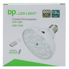 DP Emergency Light LED-7033 B-22 - White, Home & Lifestyle, Emergency Lights & Torch, Chase Value, Chase Value