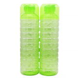 Glass Water Bottle 2 Pcs - Green, Home & Lifestyle, Glassware & Drinkware, Chase Value, Chase Value