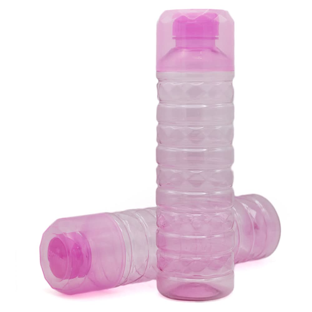 Glass Water Bottle 2 Pcs - Purple, Home & Lifestyle, Glassware & Drinkware, Chase Value, Chase Value