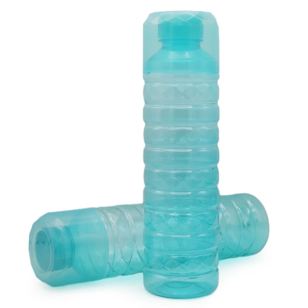 Glass Water Bottle 2 Pcs - Cyan, Home & Lifestyle, Glassware & Drinkware, Chase Value, Chase Value
