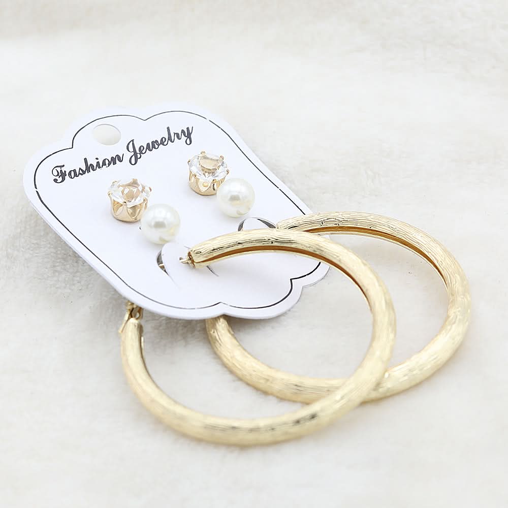 Women's Ear Bali - Golden, Women, Earrings & Tops, Chase Value, Chase Value