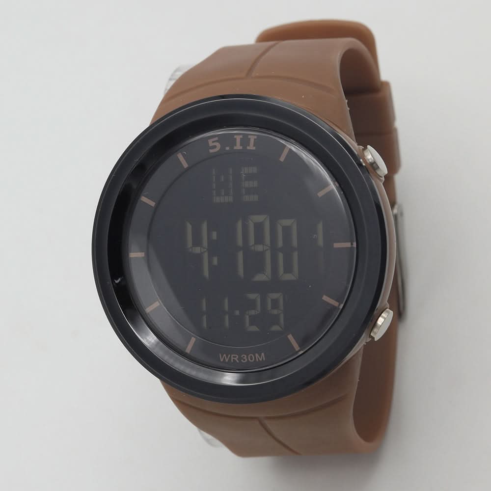 Men's Digital Watch - Light Brown, Men, Watches, Chase Value, Chase Value
