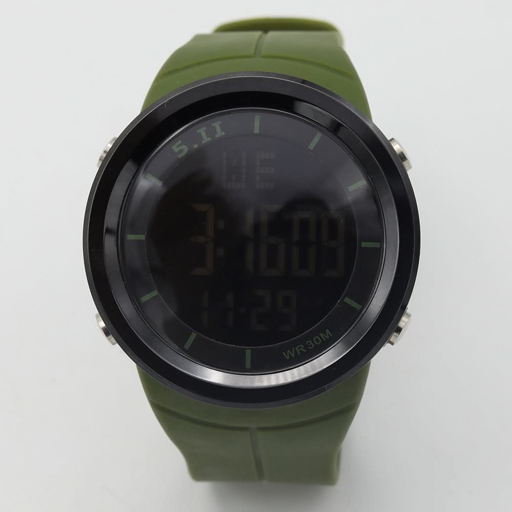 Men's Digital Watch - Green, Men, Watches, Chase Value, Chase Value
