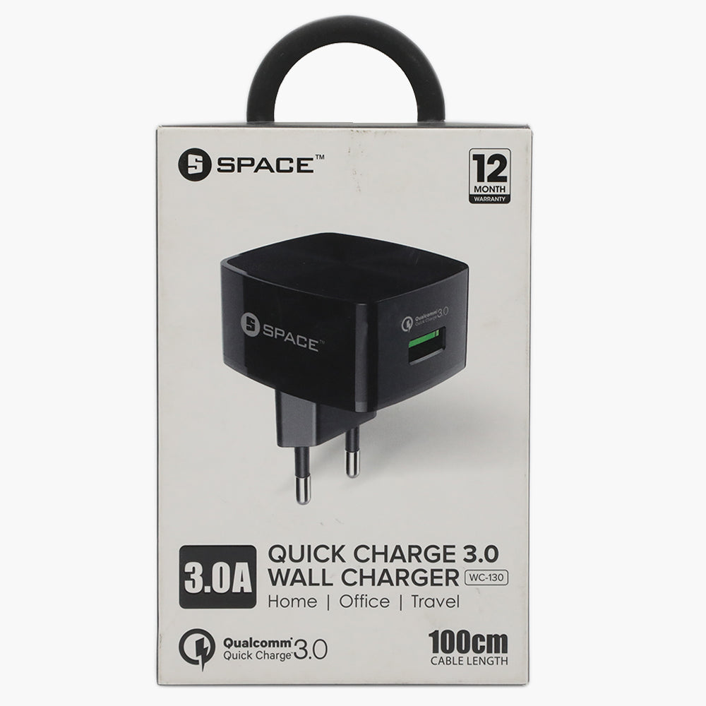 Quick Wall Charger - Black, Mobile Charger, Chase Value, Chase Value