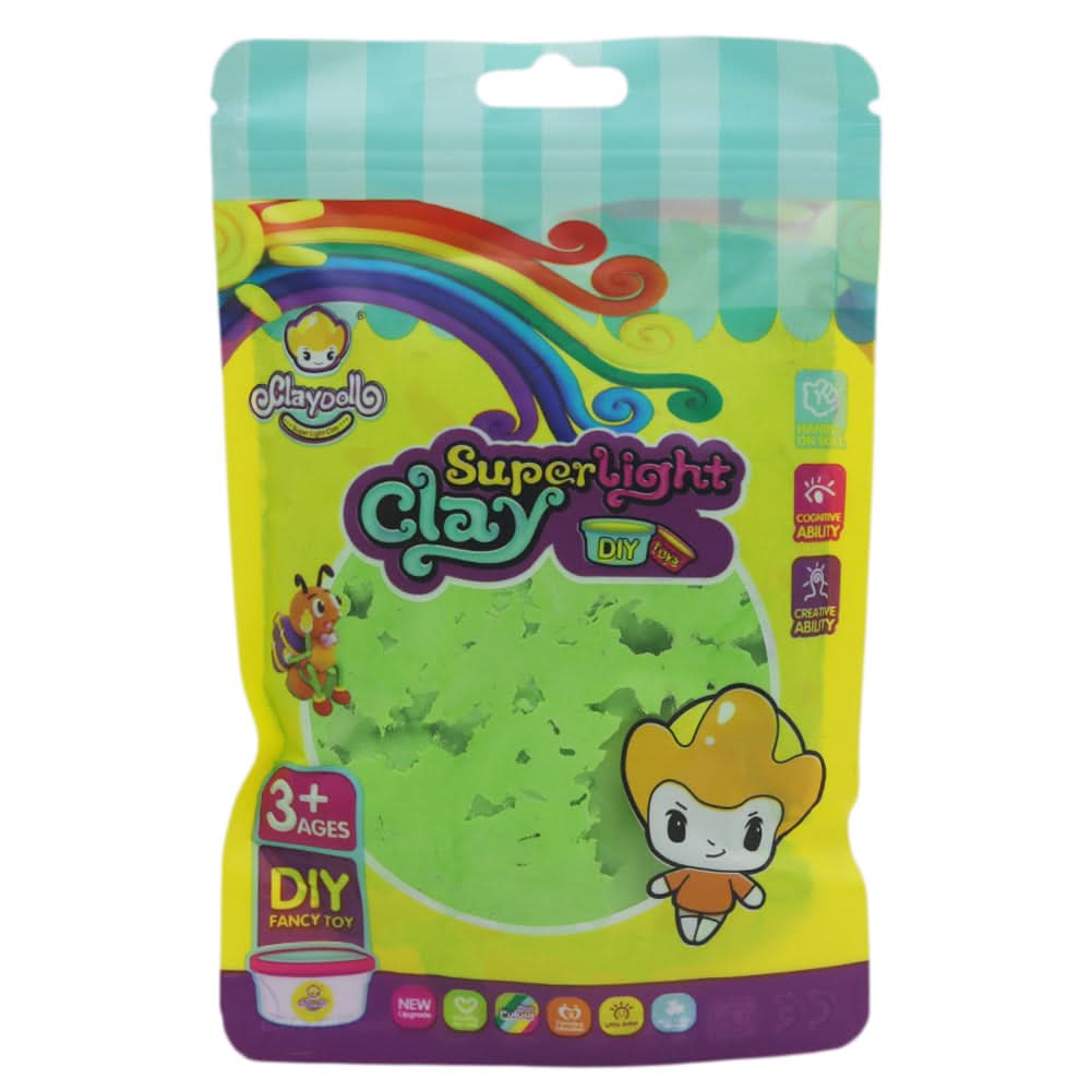 Clay Nt 050 - Green, Kids, Clay And Slime, Chase Value, Chase Value