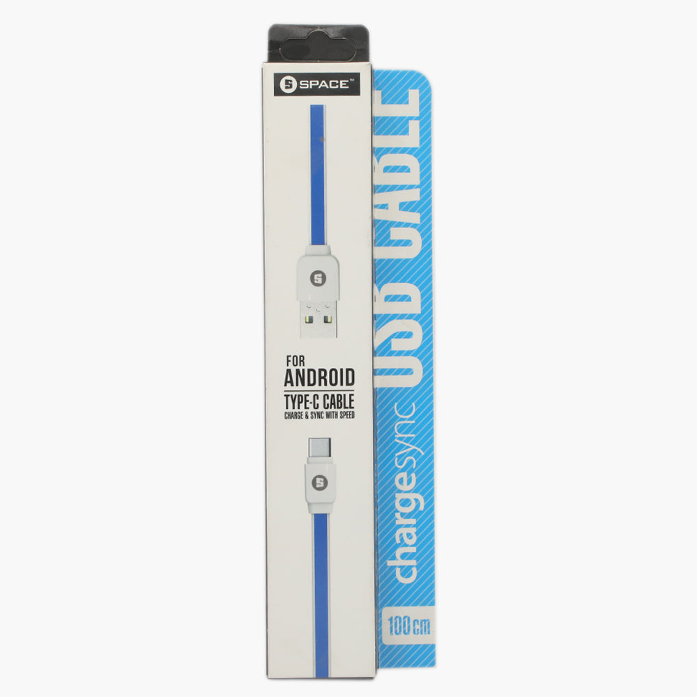 Type C To Usb Cable CE-450 - Blue, USB Cables, Chase Value, Chase Value