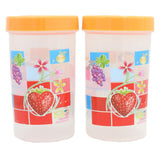 Jar Medium Net 2 Piece - Peach, Home & Lifestyle, Storage Boxes, Chase Value, Chase Value