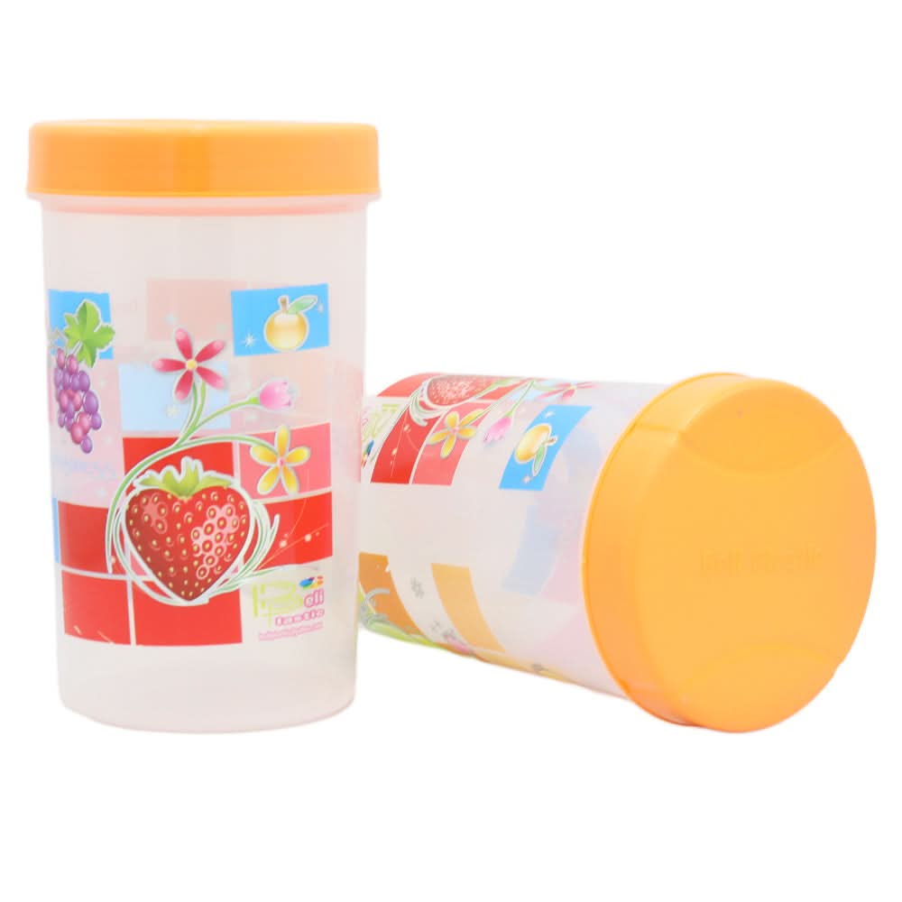 Jar Medium Net 2 Piece - Peach, Home & Lifestyle, Storage Boxes, Chase Value, Chase Value