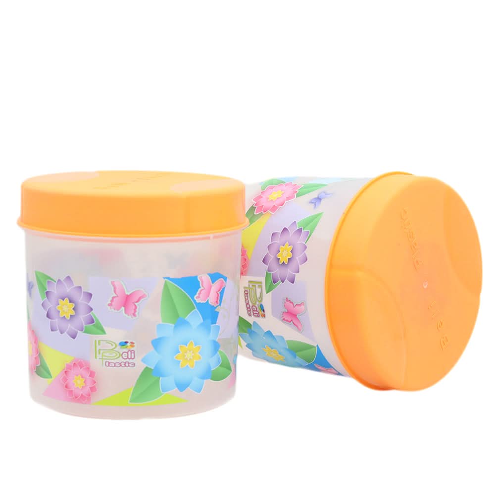 Spice Jumbo Jar 2 Pcs - Peach, Home & Lifestyle, Storage Boxes, Chase Value, Chase Value