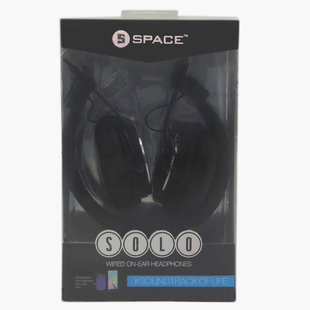 Headphone Solo SL-551 - Black, Hands Free / Head Phones, Chase Value, Chase Value