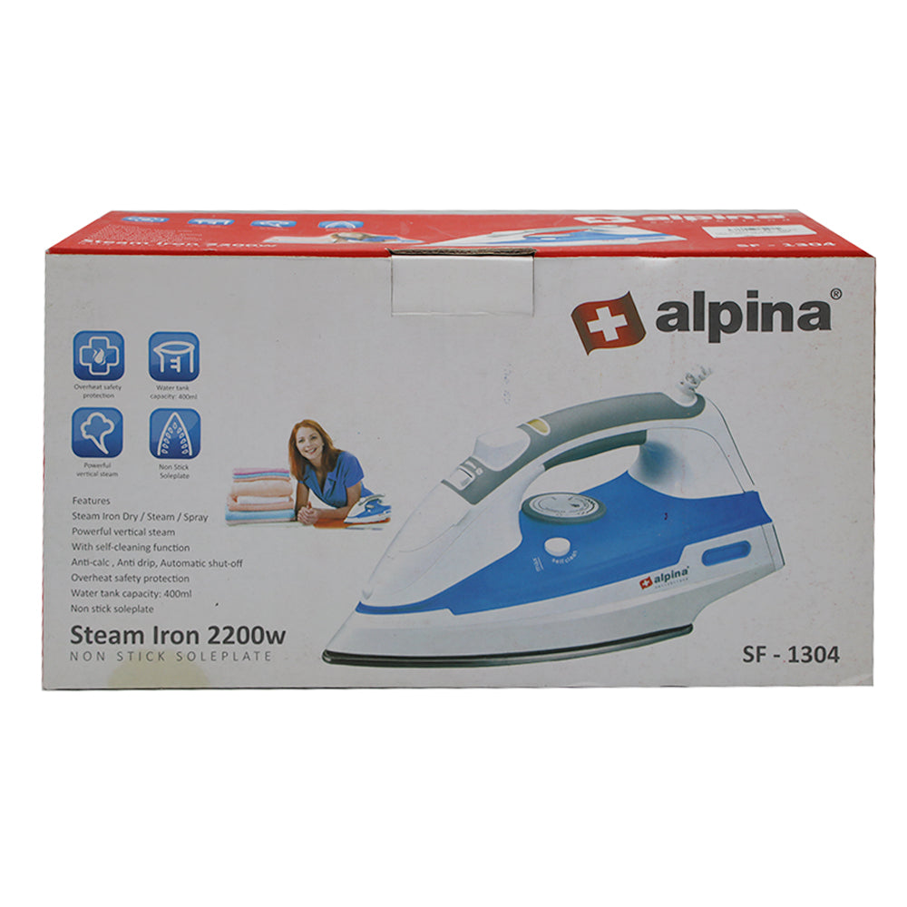 Full Function Steam Iron SF-1304, Home & Lifestyle, Iron & Streamers, Chase Value, Chase Value
