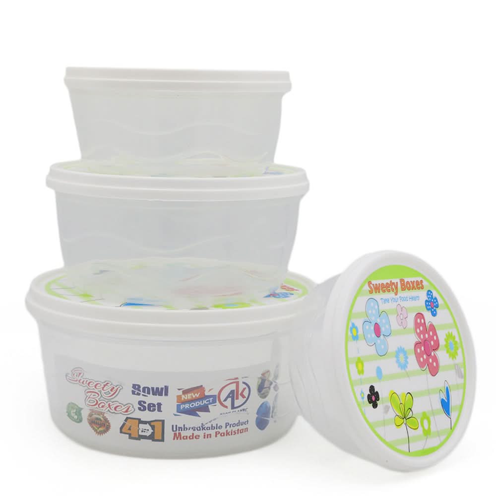 Sweety Box Set 4 In 1 - Multi-A, Home & Lifestyle, Storage Boxes, Chase Value, Chase Value