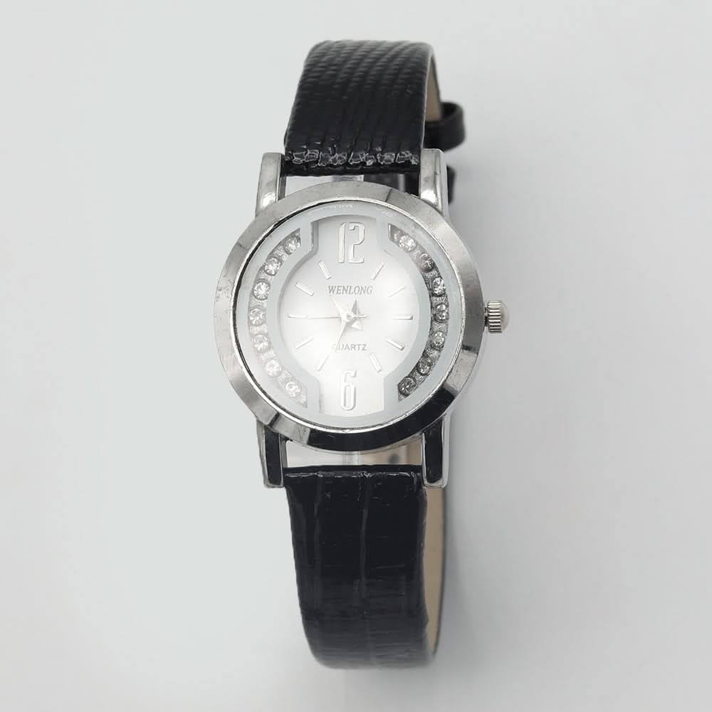 Women's Fancy Analog Watch - Black, Women, Watches, Chase Value, Chase Value