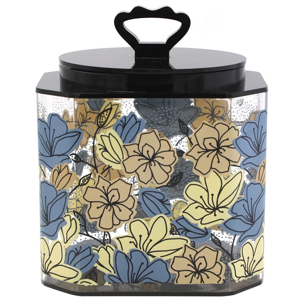 Crystal Air Tight Jar Medium - Black-A, Home & Lifestyle, Storage Boxes, Chase Value, Chase Value