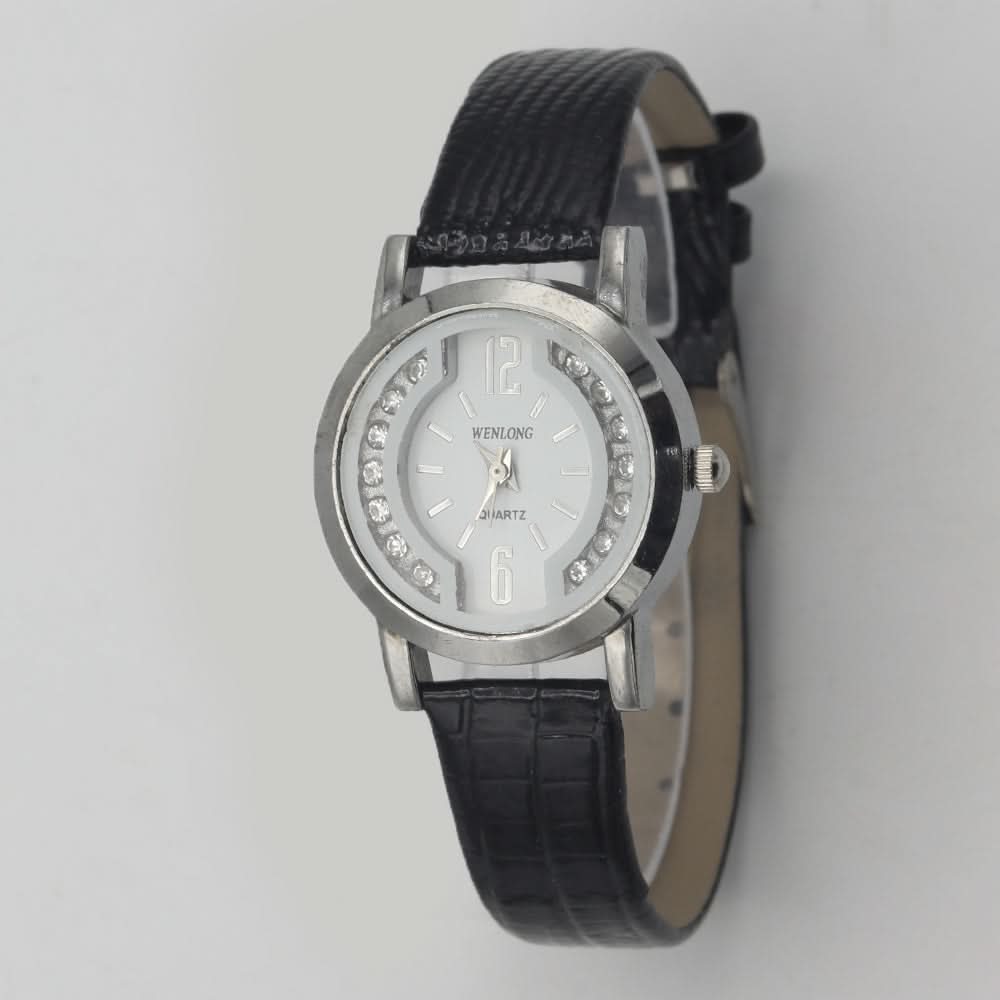 Women's Fancy Analog Watch - Black, Women, Watches, Chase Value, Chase Value
