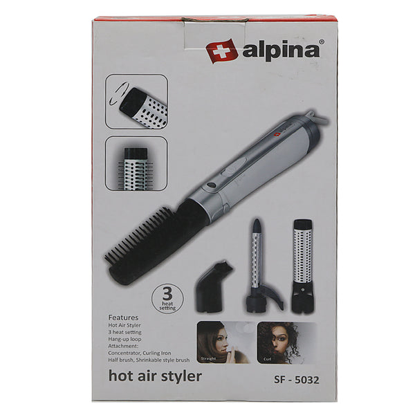 Alpina Hair Dryer Styler SF-5032, Home & Lifestyle, Hair Dryer, Alpina, Chase Value