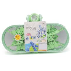 Cloth Hanger 24Pcs - Green, Home & Lifestyle, Accessories, Chase Value, Chase Value
