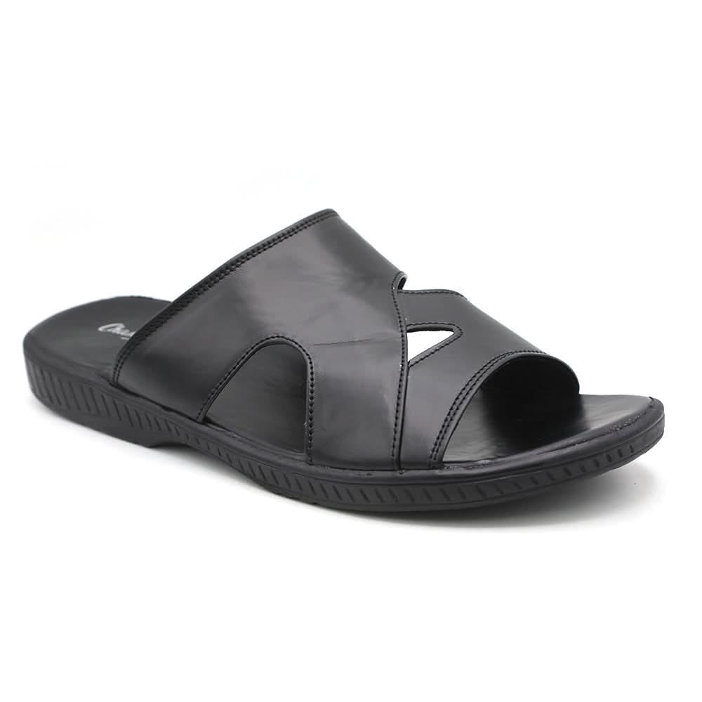 Men's Slipper - Black, Men, Slippers, Chase Value, Chase Value