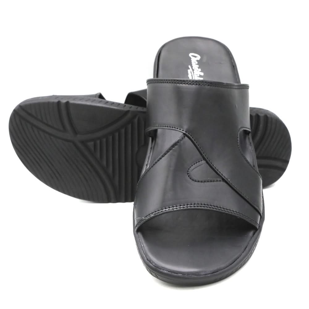 Men's Slipper - Black, Men, Slippers, Chase Value, Chase Value