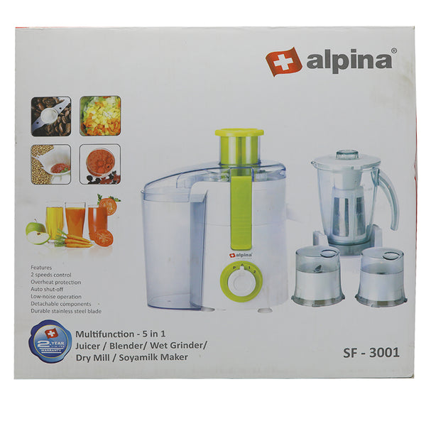 Alpina J/Blender 5In1 S3001, Home & Lifestyle, Kitchen Tools And Accessories, Alpina, Chase Value