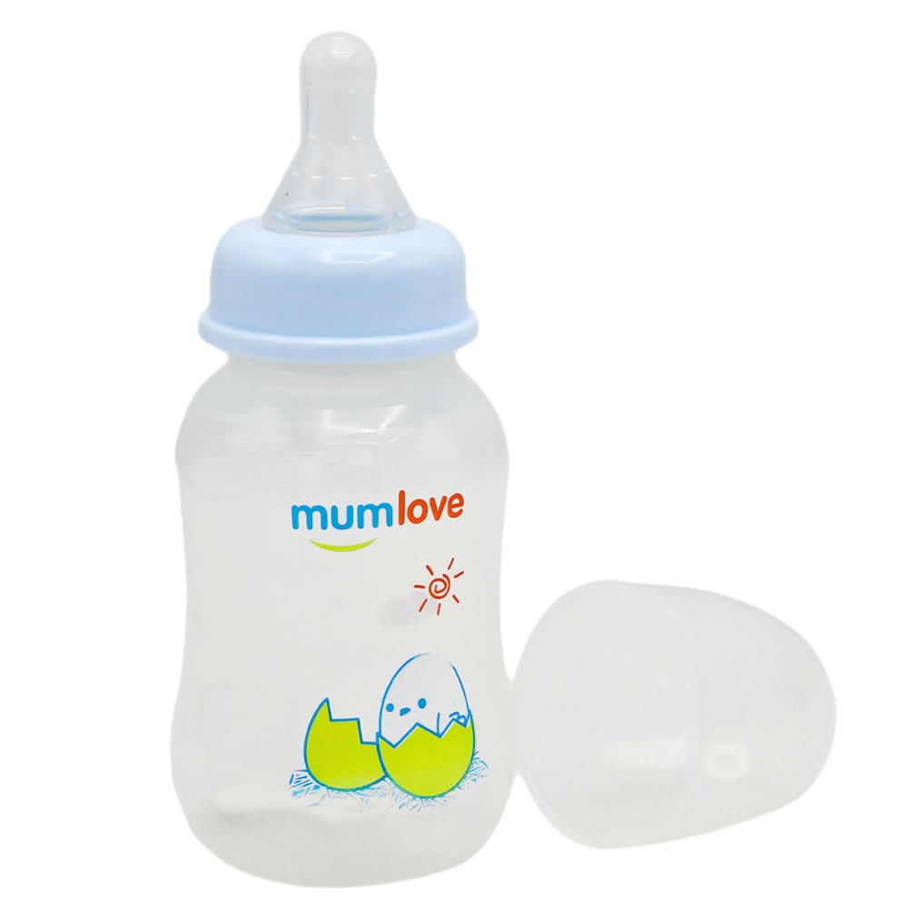 Mum Love Arc Baby Bottle 150ml B405-B - Light Blue, Kids, Feeding Supplies, Chase Value, Chase Value