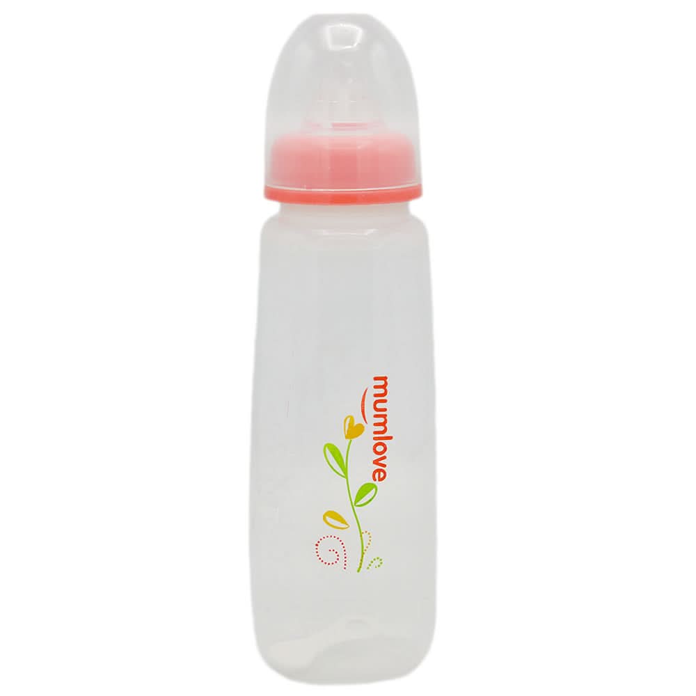 Mum Love Square Baby Bottle 270ml B0407 - Pink, Kids, Feeding Supplies, Chase Value, Chase Value
