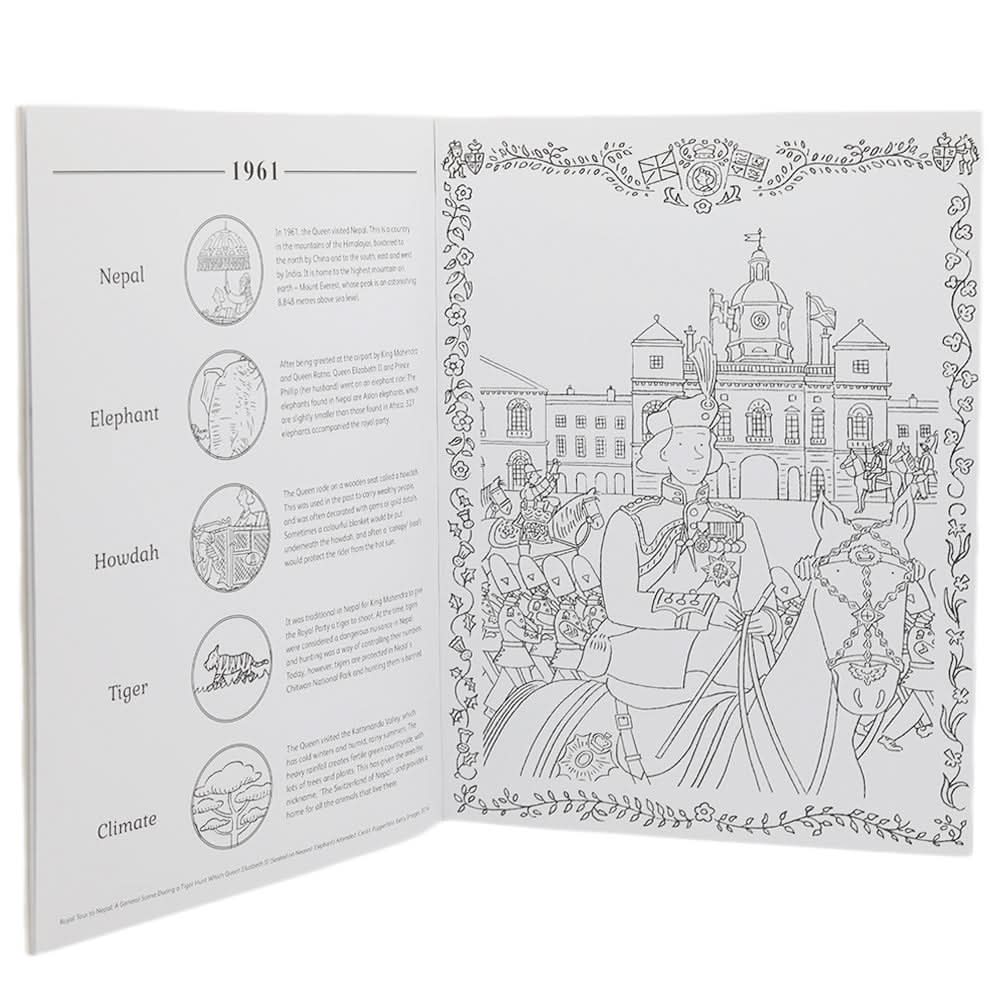 Queen Coloring Book - Multi, Kids, Kids Colouring Books, Chase Value, Chase Value