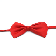 Kids Bow Plain - Red, Boys Tie & Bow, Chase Value, Chase Value
