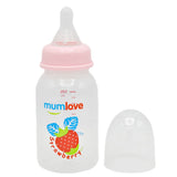 Mum Love Auto Feeding Bottle 125ml B401-B - Pink, Kids, Feeding Supplies, Chase Value, Chase Value