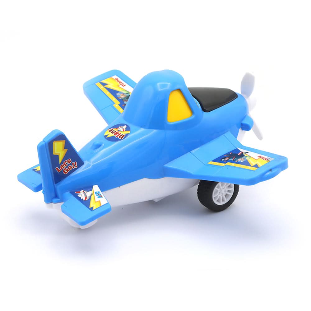Kids Fighters Plane - Blue, Kids, Non-Remote Control, Chase Value, Chase Value
