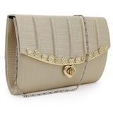Women's Clutch - Golden, Women, Clutches, Chase Value, Chase Value