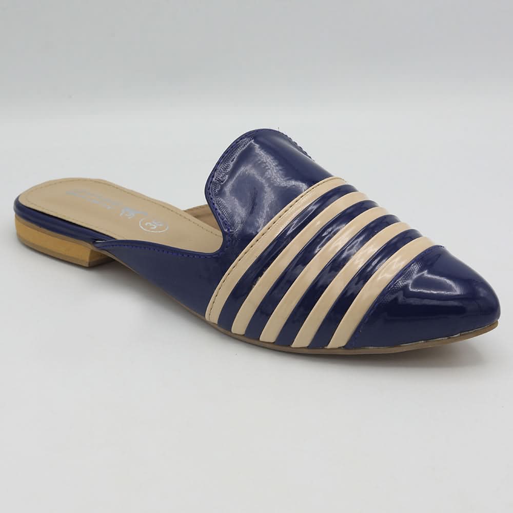 Women's Closed Toe Slippers 5504 - Blue, Women, Slippers, Chase Value, Chase Value