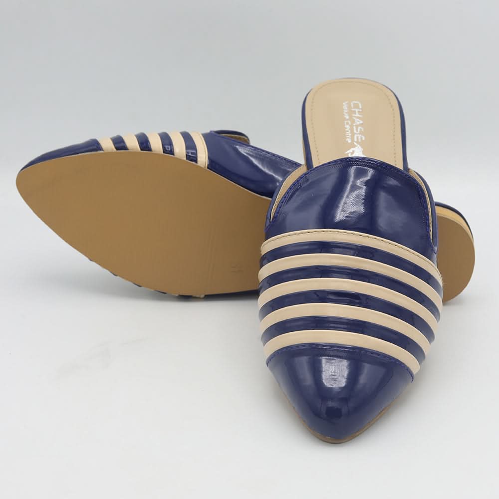 Women's Closed Toe Slippers 5504 - Blue, Women, Slippers, Chase Value, Chase Value