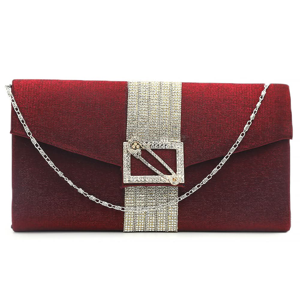 Women's Clutch - Maroon, Women, Clutches, Chase Value, Chase Value