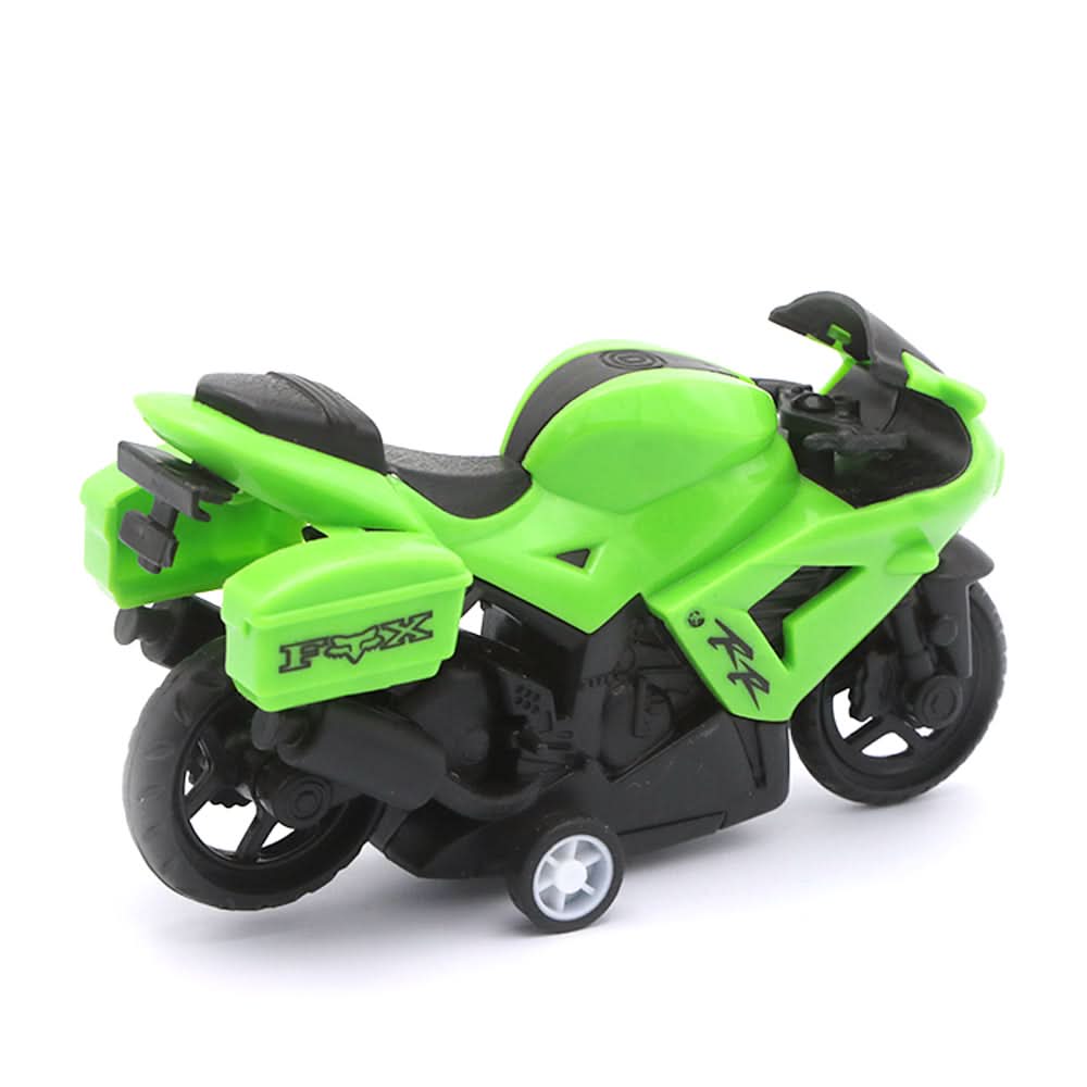 Kids Motor Bike - Green, Kids, Non-Remote Control, Chase Value, Chase Value