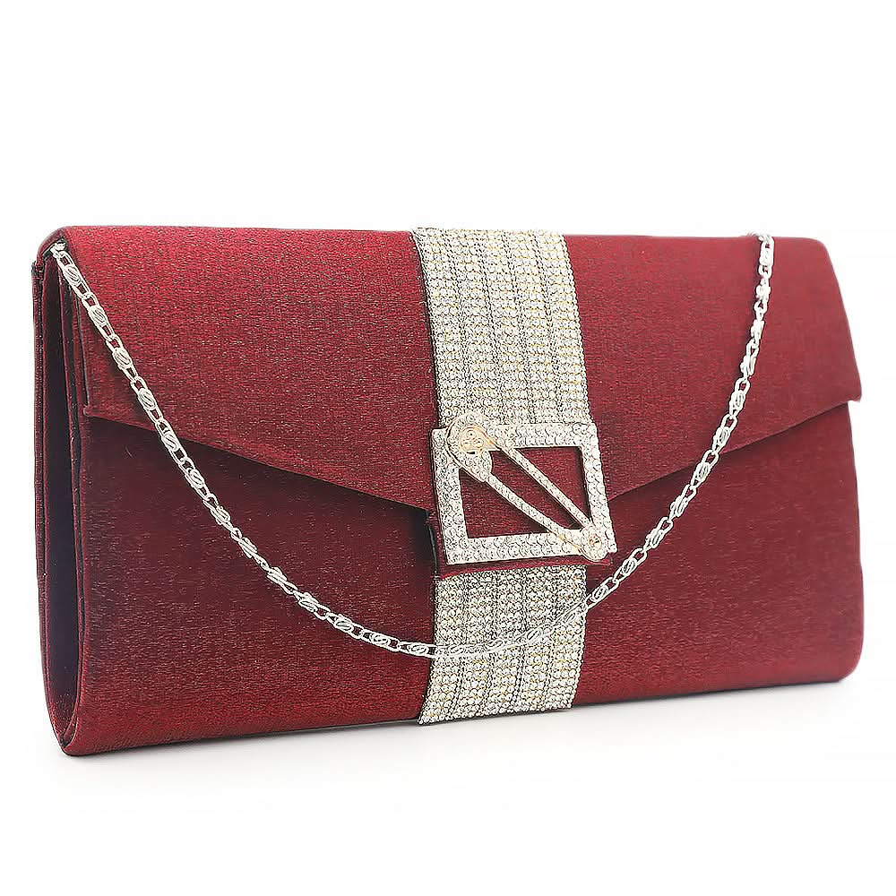 Women's Clutch - Maroon, Women, Clutches, Chase Value, Chase Value
