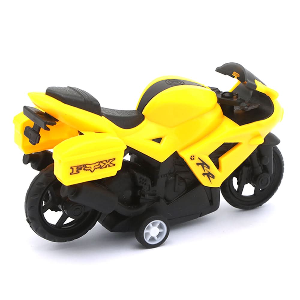 Kids Motor Bike - Yellow, Kids, Non-Remote Control, Chase Value, Chase Value