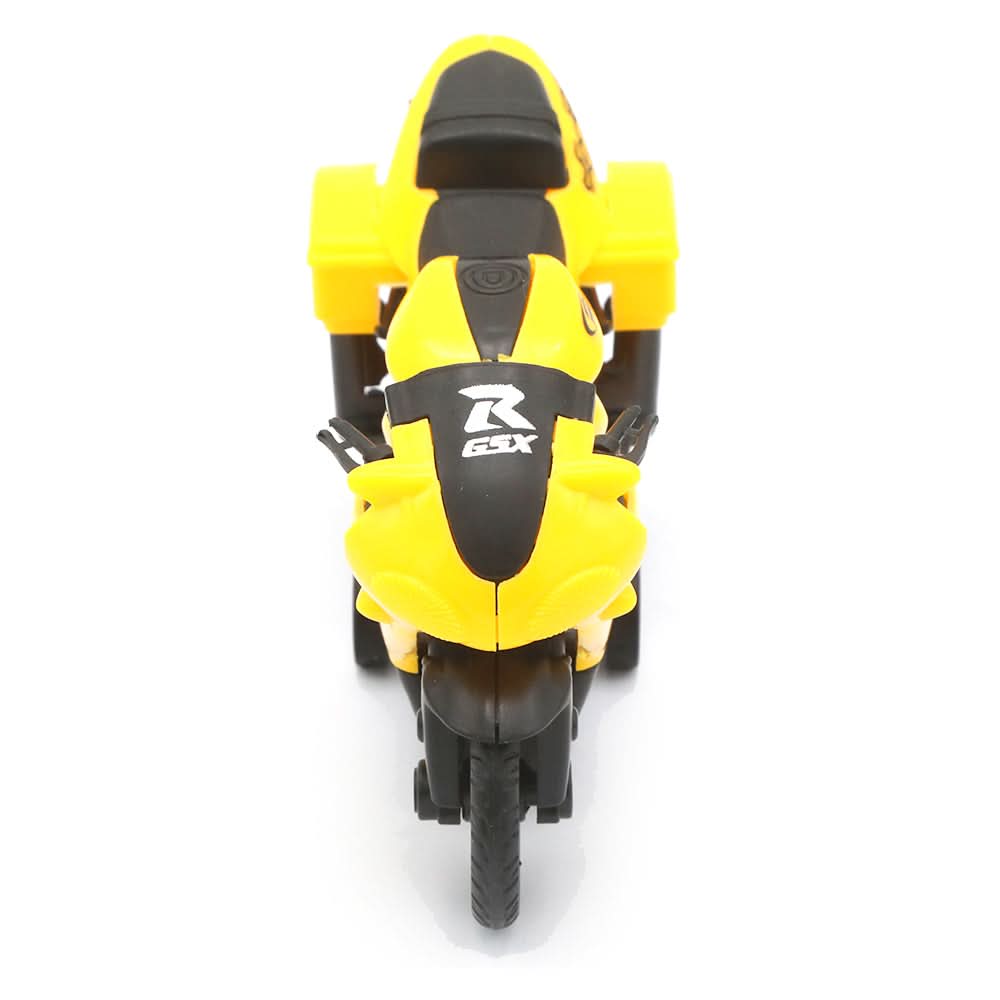 Kids Motor Bike - Yellow, Kids, Non-Remote Control, Chase Value, Chase Value