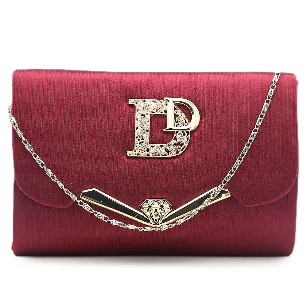 Women's Clutch - Maroon, Women, Clutches, Chase Value, Chase Value