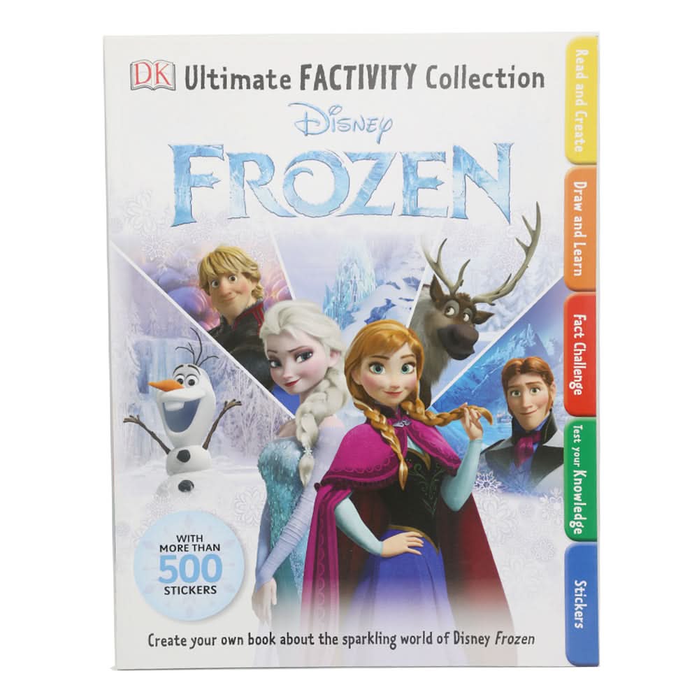 D.K Frozen 500 Sticker Book, Kids, Kids Story Books, Chase Value, Chase Value