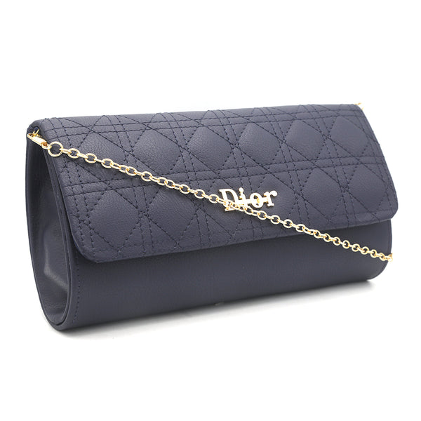 Women's Fancy Clutch 6960 - Navy Blue, Women, Clutches, Chase Value, Chase Value