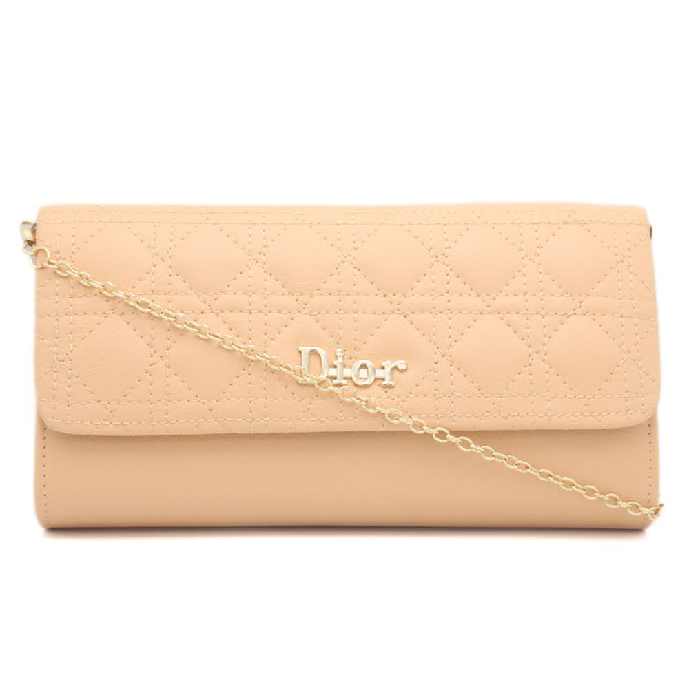 Women's Fancy Clutch 6960 - Peach, Women, Clutches, Chase Value, Chase Value