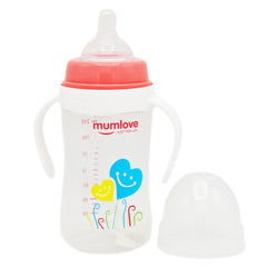 Mum Love Feeding Bottle Wide Neck 240ml MA6026 - Pink, Kids, Feeding Supplies, Chase Value, Chase Value