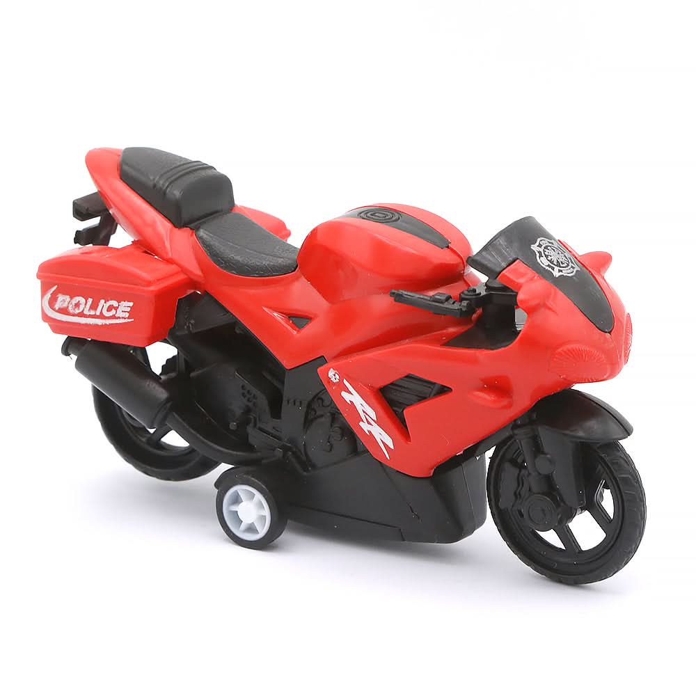 Kids Motor Bike - Red, Kids, Non-Remote Control, Chase Value, Chase Value