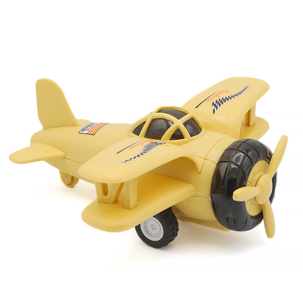 Kids Plane - Brown, Kids, Non-Remote Control, Chase Value, Chase Value