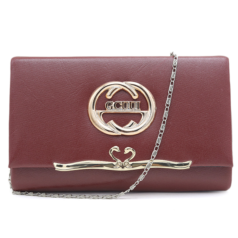 Women's Clutch - Maroon, Women, Clutches, Chase Value, Chase Value