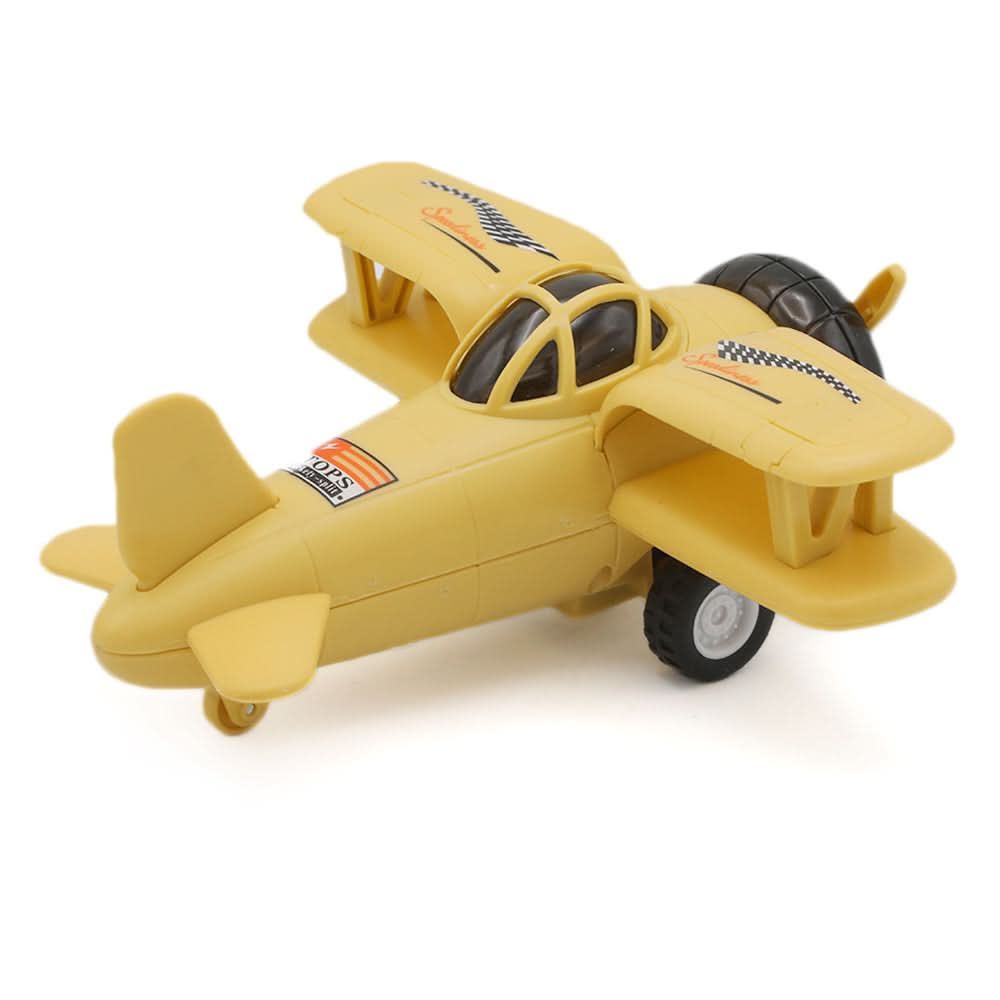 Kids Plane - Brown, Kids, Non-Remote Control, Chase Value, Chase Value